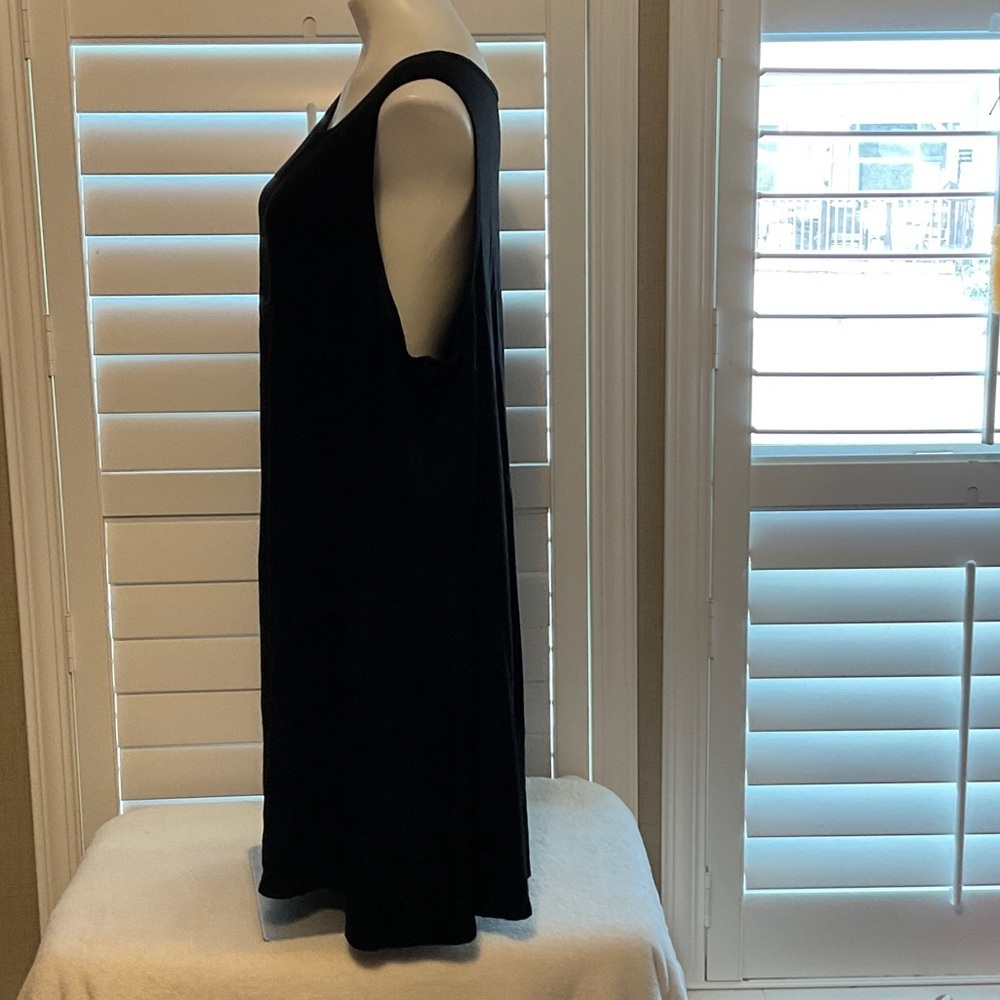 Terra & Sky Black Mini Dress - Picture 5 of 6